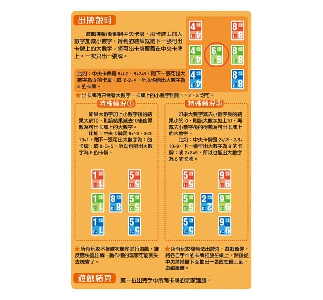趣味數學桌遊：你加我減【90張卡牌+收納鐵盒】